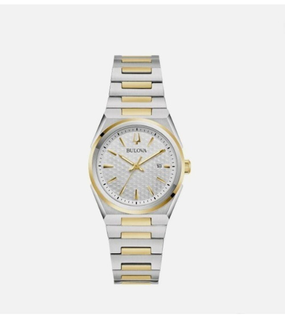 NEW Bulova Women's Classic Two-Tone Stainless Steel Quartz Watch 98L323